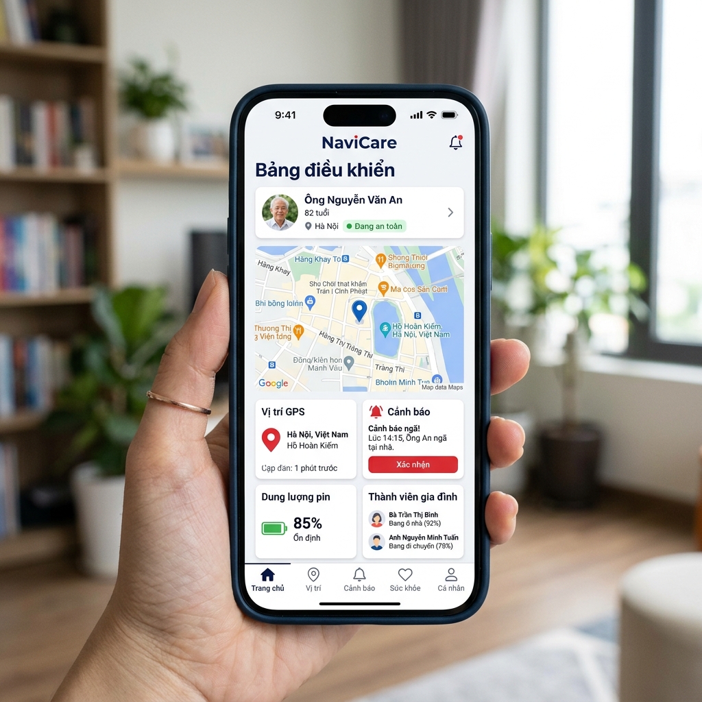 App NaviCare gợi ý sản phẩm